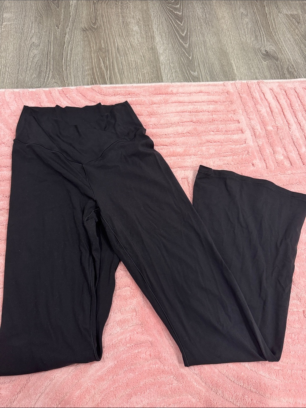 aerie Black Boot Cut Flare Pants